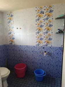 Koupelna v ubytování Nicholas Villa