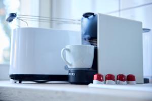 Παροχές για τσάι/καφέ στο Come Stay Relax Apartment für bis zu 6 Personen - Parkplatz - WLAN - Homeoffice