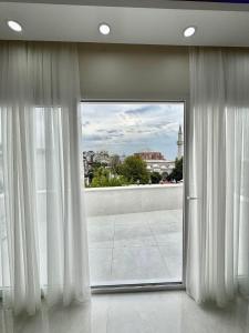 En balkon eller terrasse på hagia sophia place hotel