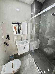 Et badeværelse på hagia sophia place hotel