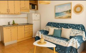 Η κουζίνα ή μικρή κουζίνα στο Gran Canaria Las Palmas Apartment