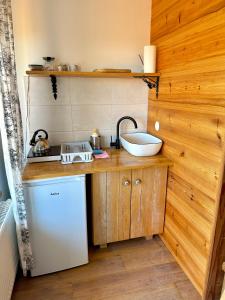 Η κουζίνα ή μικρή κουζίνα στο Willa Widokowa