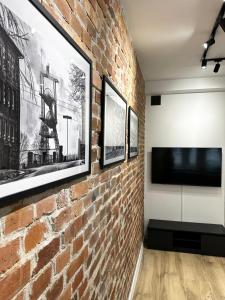 Μια τηλεόραση ή/και κέντρο ψυχαγωγίας στο SILESIAN LOFT Apartment