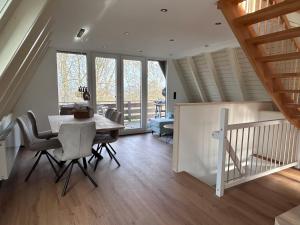 Χώρος καθιστικού στο Chalet am Biggesee