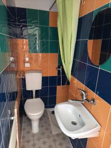 Koupelna v ubytování Świerkówka Stronie Śląskie