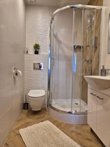 Koupelna v ubytování U HANKI + 56 fotografií