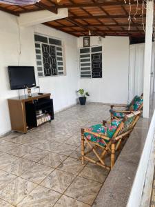 Μια τηλεόραση ή/και κέντρο ψυχαγωγίας στο Pousada da Vânia