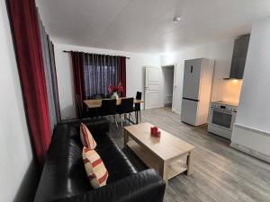 Χώρος καθιστικού στο Central Apartament