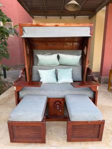 Ένα ή περισσότερα κρεβάτια σε δωμάτιο στο Luxury private villa with pool +56 φωτογραφίες