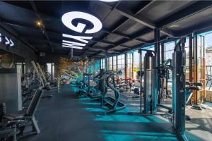 Γυμναστήριο ή/και όργανα γυμναστικής στο The Western Hill Dalat Hotel