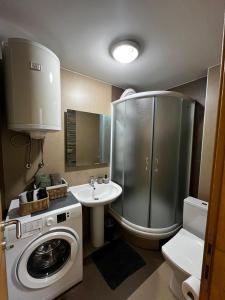 Koupelna v ubytování Apartman Riva Parking Garaža + 37 fotografií