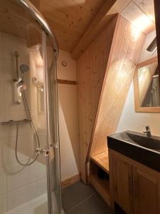 Ванная комната в Chalet Reves des Cimes