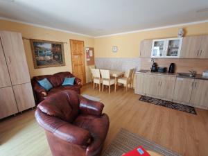 Η κουζίνα ή μικρή κουζίνα στο St. Rita Guesthouse