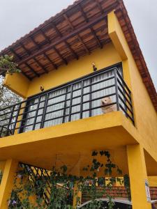 Μπαλκόνι ή βεράντα στο Hospedandote Emuná Chicamocha +15 φωτογραφίες