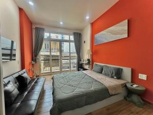 Χώρος καθιστικού στο Taibo-house