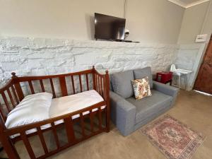 Χώρος καθιστικού στο Carlton Heights Guesthouse