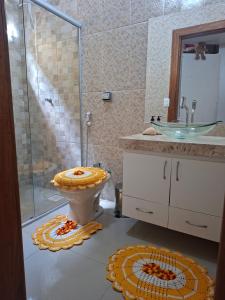 Ένα μπάνιο στο Cantinho Abençoado