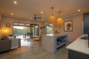 Kuchyň nebo kuchyňský kout v ubytování Palahala