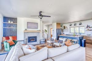 Χώρος καθιστικού στο The Overlook