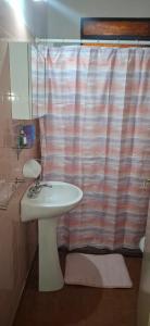 Et badeværelse på Cabañas Adolfo y María