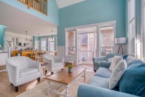 Χώρος καθιστικού στο Wade N Sea