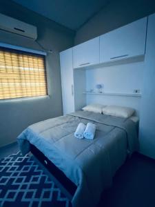 Postel nebo postele na pokoji v ubytování Coqueto y cómodo Duplex