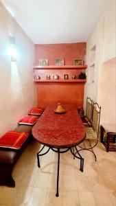 Posezení v ubytování DAR NOUR Essaouira old medina