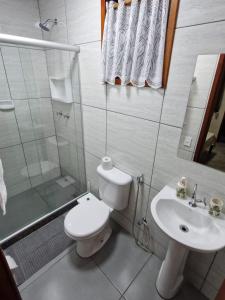 Un baño de Suítes Sol e Mar - Ilha Grande