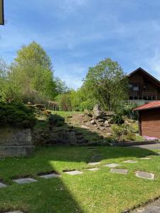 Zahrada ubytování Ferienhaus am Schloss
