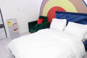 Postel nebo postele na pokoji v ubytování Classic Hideout Homes