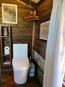 Ванная комната в OctoCabana na montanha - rustica e luxuosa I