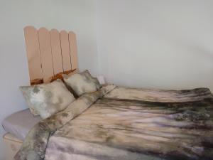 Postel nebo postele na pokoji v ubytování Holidayhome TahkonTintinlenkki