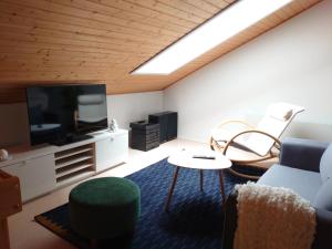 TV a/nebo společenská místnost v ubytování Holidayhome TahkonTintinlenkki