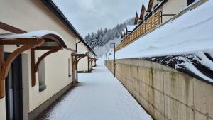 Το Black Hill Pod Zieleńcem Apartament BOHO Nr6 τον χειμώνα