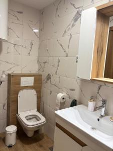 Et badeværelse på Apartman Nona