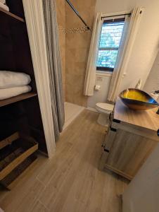 Ένα μπάνιο στο Hudson Oasis