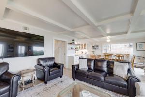 Χώρος καθιστικού στο Wells Beach House