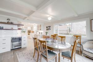 Η κουζίνα ή μικρή κουζίνα στο Wells Beach House