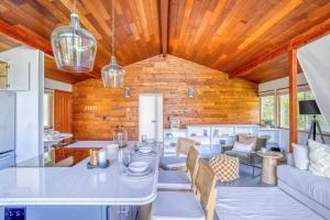 Χώρος καθιστικού στο Casa Bella