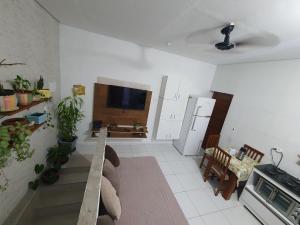 Køkken eller tekøkken på Casa superior - aconchegante e bom custo benefício