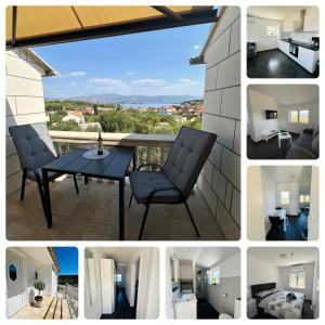 En balkon eller terrasse på Robić Apartments 2