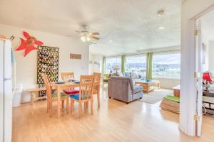 Χώρος καθιστικού στο Amandas Cottage