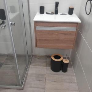 Koupelna v ubytování Entre Mareas