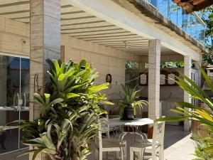 Κήπος έξω από το Casa área Gourmet conforto Jacuzzi beiraMar Búzios