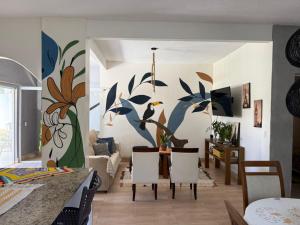 Χώρος καθιστικού στο Casa área Gourmet conforto Jacuzzi beiraMar Búzios