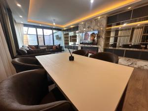 Χώρος καθιστικού στο Modern Villa with Heated Private Pool - Antalya Lara