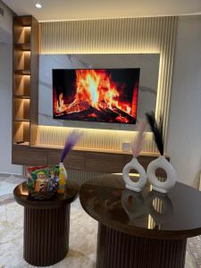 Posezení v ubytování Apartment City Center Hilton Tanger