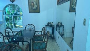 Χώρος καθιστικού στο Eco Paxcaman