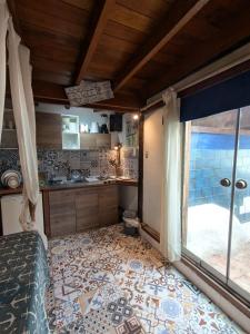 Køkken eller tekøkken på Seafront Flat