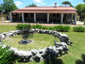 Un jardín fuera de Apart hotel Amter
